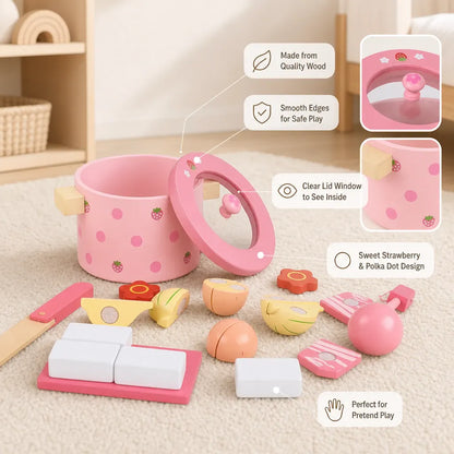 Nelokid Kitchen Play Toy Set