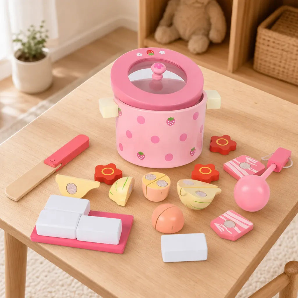 Nelokid Kitchen Play Toy Set
