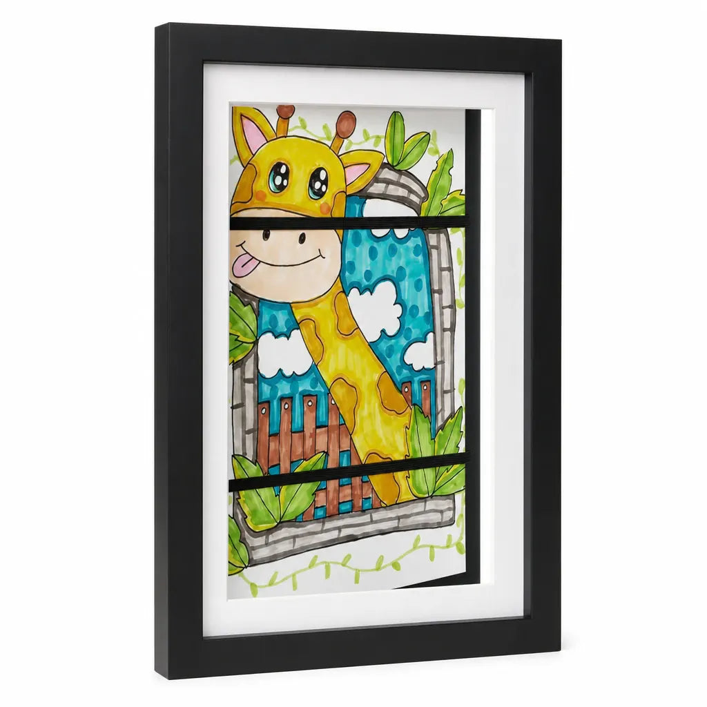 Nelokid Childrens Art Display Frame