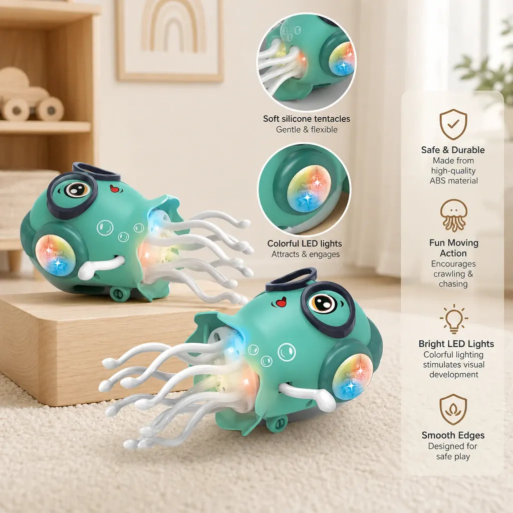 Nelokid Moving Octopus Toy
