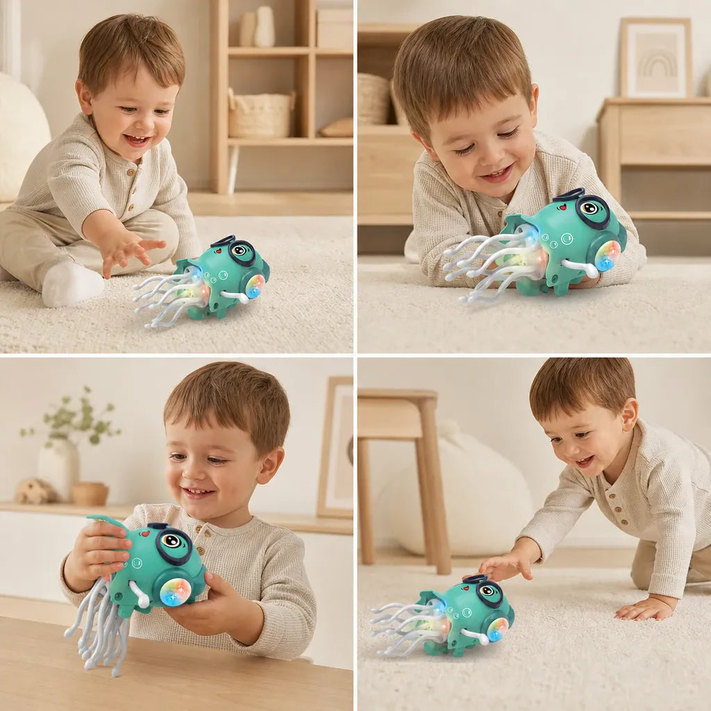 Nelokid Moving Octopus Toy