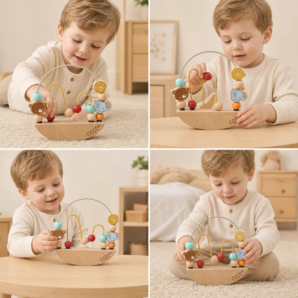 Nelokid Small Bead Maze Toy