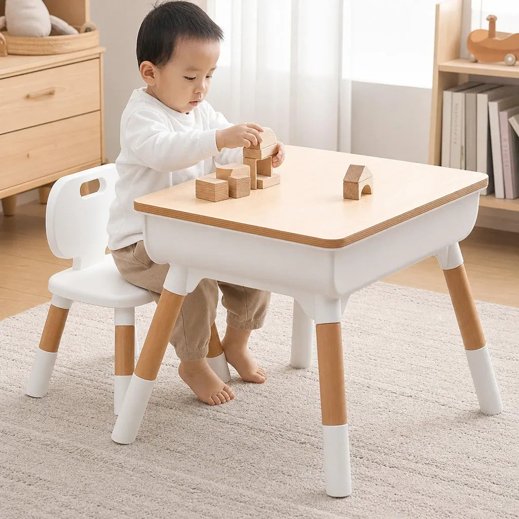 Nelokid Kids Table And Chair Set