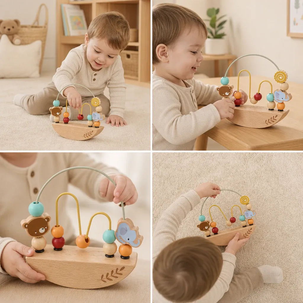Nelokid Small Bead Maze Toy