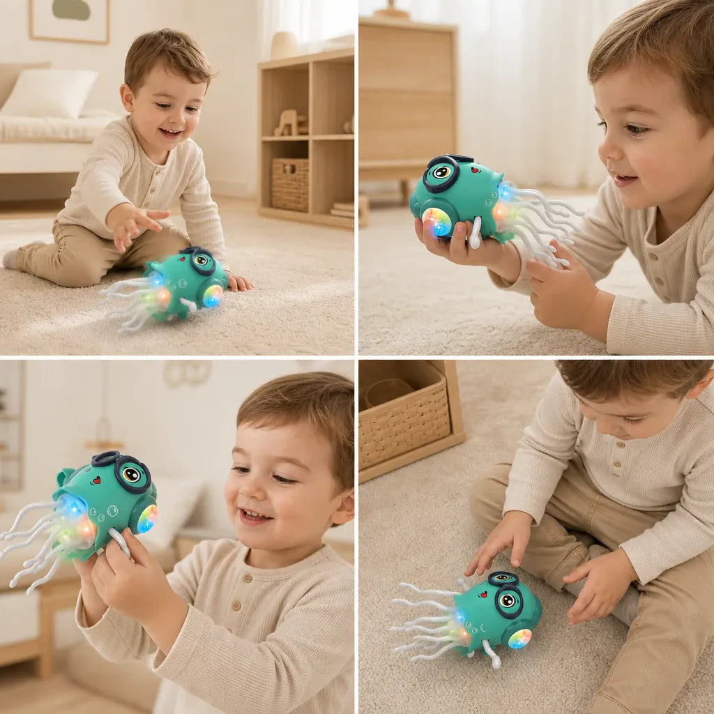 Nelokid Moving Octopus Toy