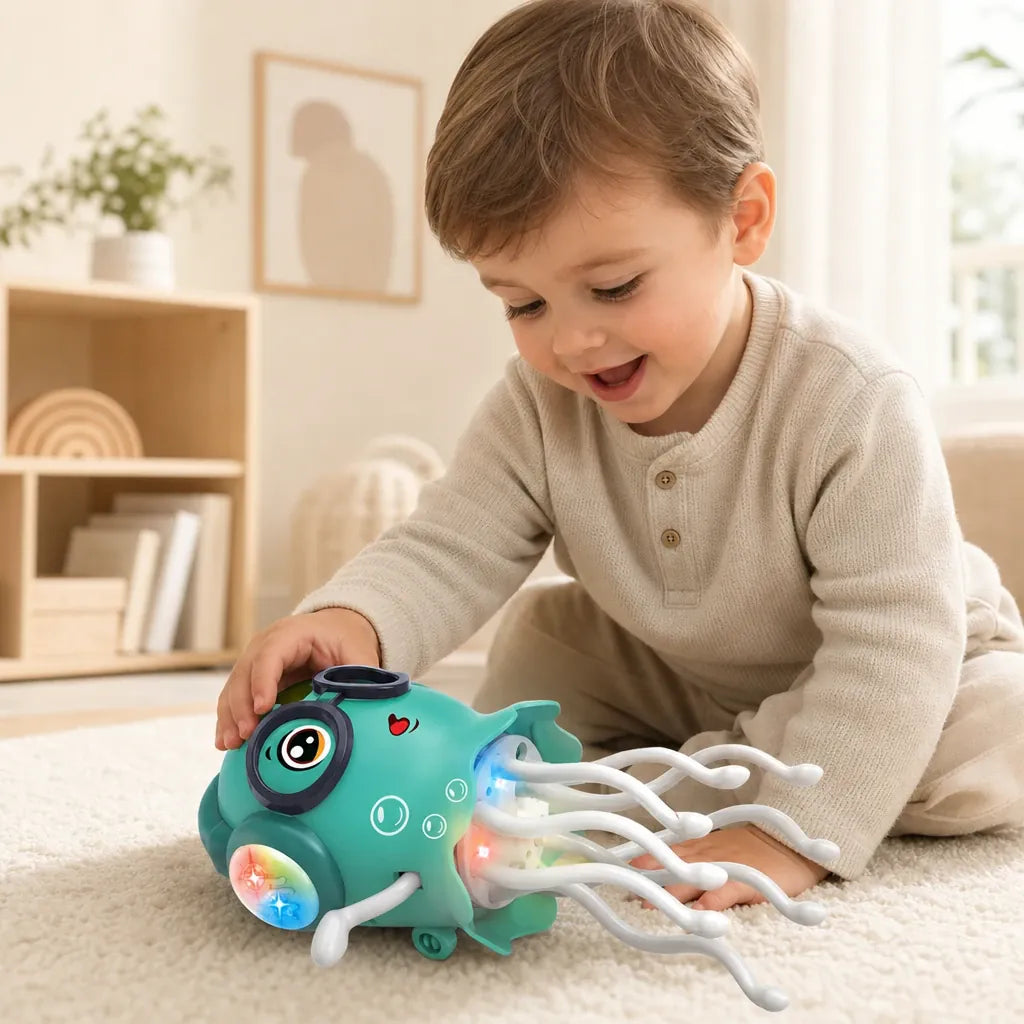 Nelokid Moving Octopus Toy