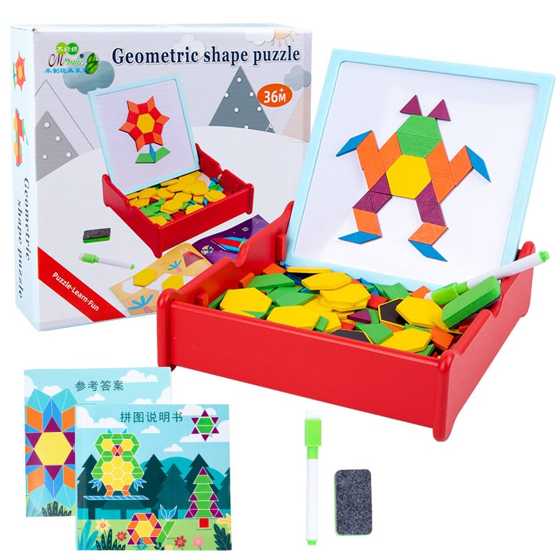 Nelokid Magnetic Tangram Puzzle