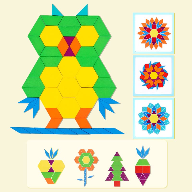 Nelokid Magnetic Tangram Puzzle