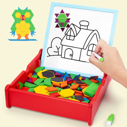 Nelokid Magnetic Tangram Puzzle