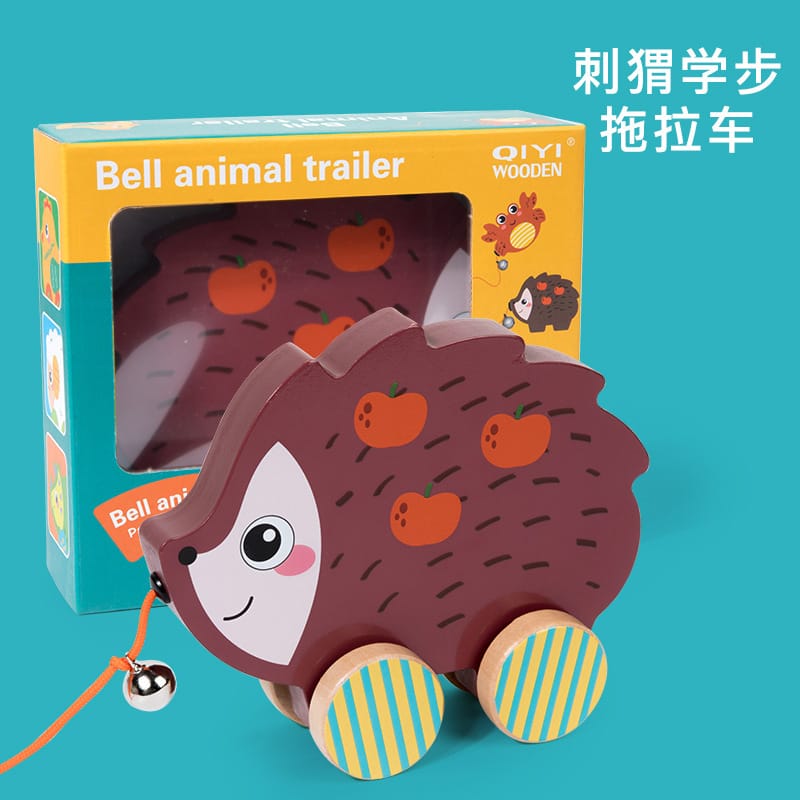 Nelokid Wooden Pull Along Toy