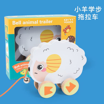 Nelokid Wooden Pull Along Toy