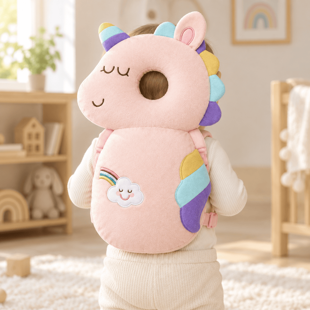 Nelokid Baby Head Protector Backpack