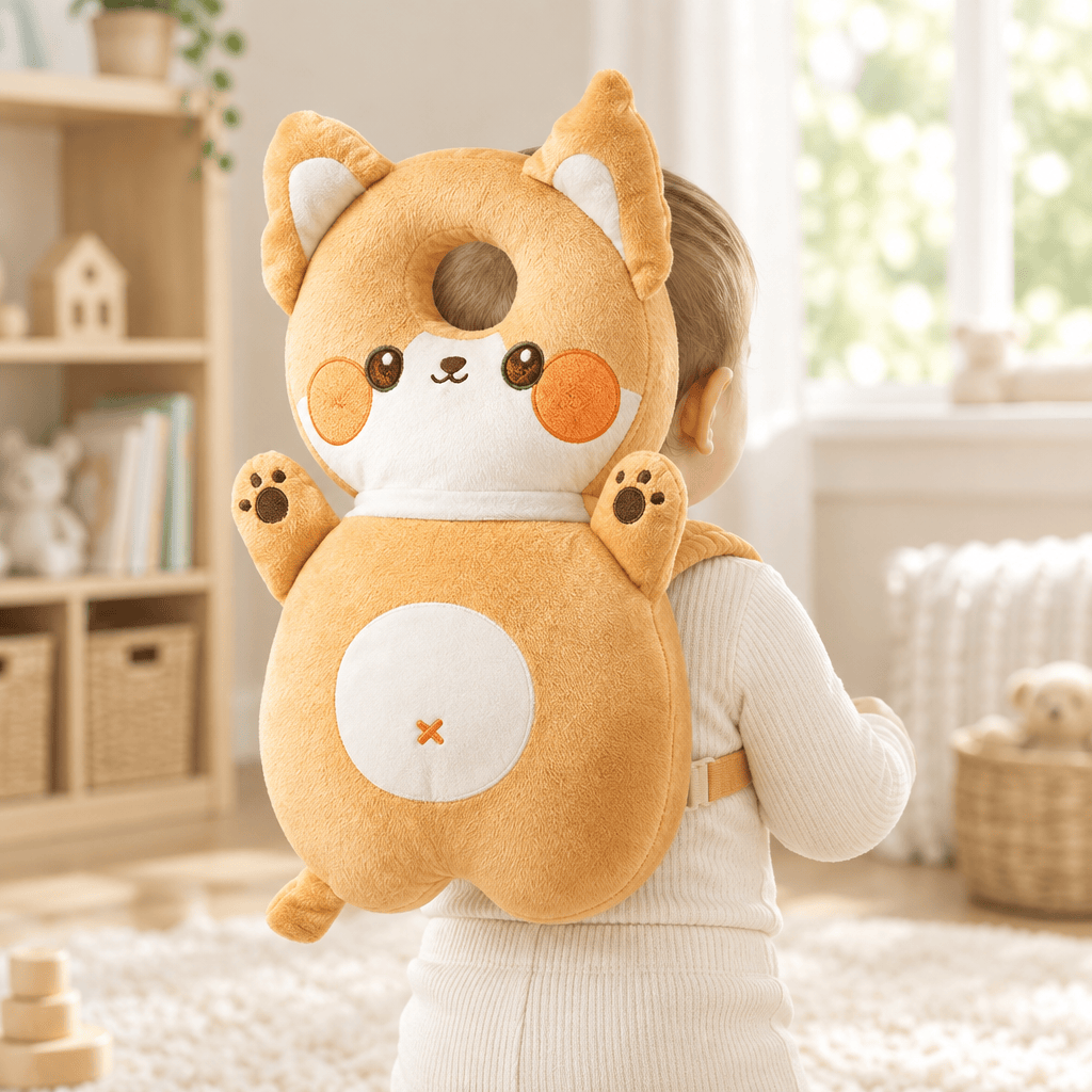 Nelokid Baby Head Protector Backpack